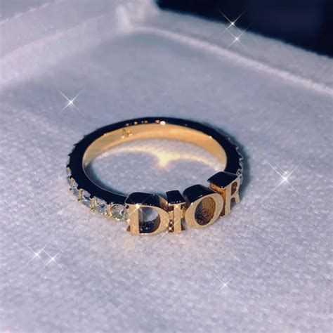 dior name ring